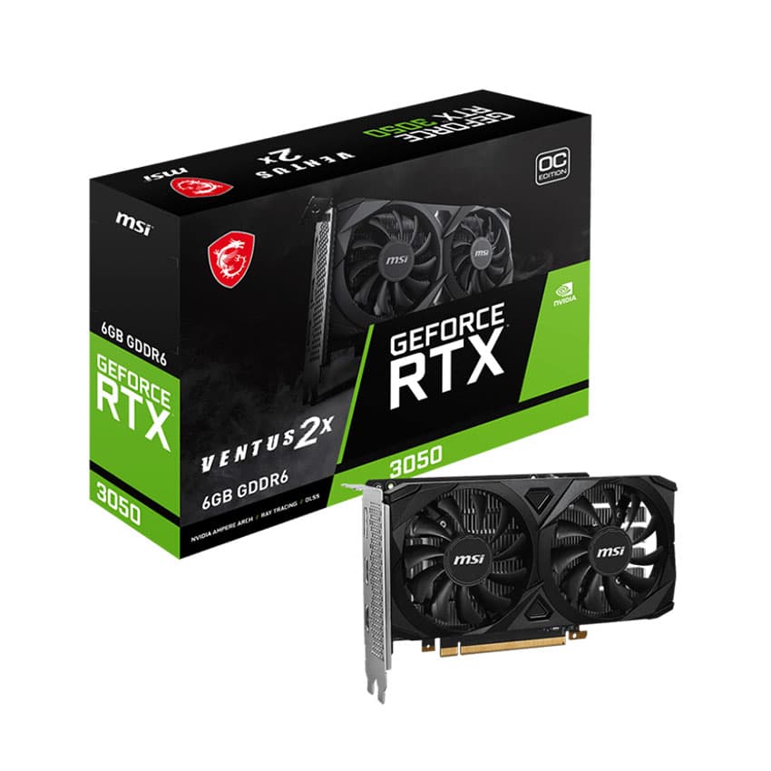 Card màn hình MSI RTX 3050 VENTUS 2X XS 8G OC
