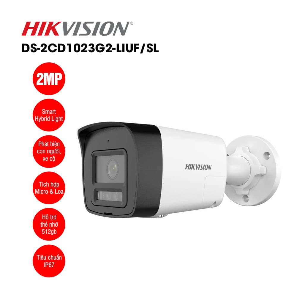 CAMERA HIKVISION DS-2CD1023G2-LIUF