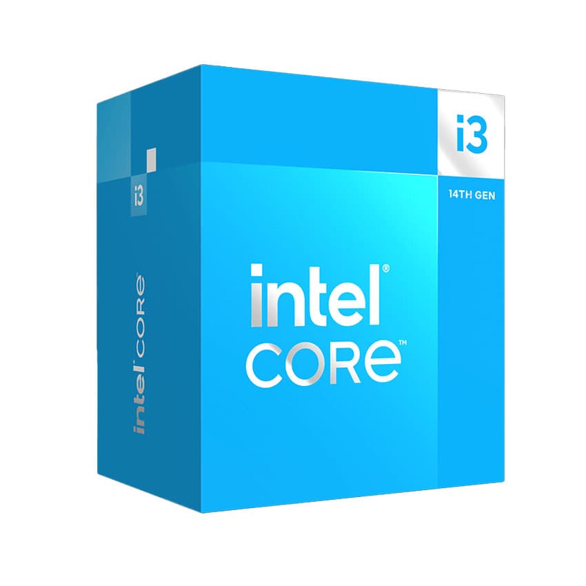CPU Intel Core i3-14100 (UP TO 4.7GHZ, 4 NHÂN 8 LUỒNG, 12MB CACHE, 60W) - SOCKET INTEL LGA 1700/RAPTOR LAKE