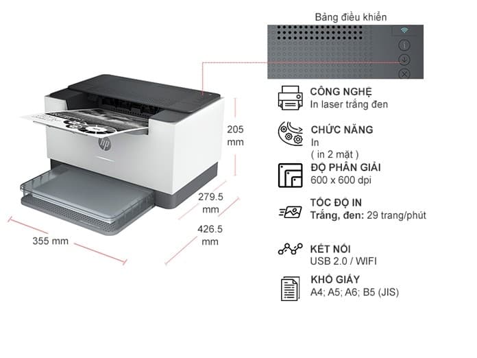 Máy in HP LaserJet M211dw (9YF83A)