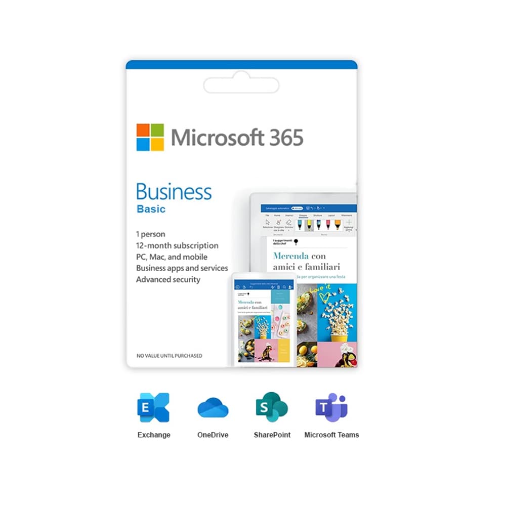 Microsoft 365 Business Bacsic - Annual