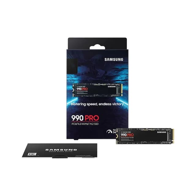 Ổ cứng SSD Samsung 990 PRO 2TB PCIe NVMe 4.0x4 (Đọc 7450MB/s - Ghi 6900MB/s)