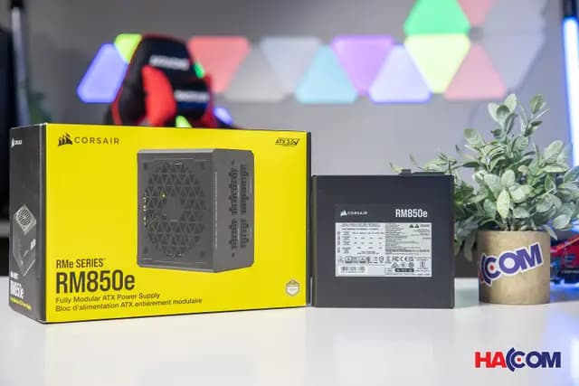 Nguồn máy tính Corsair RM850e ATX 3.0 (80 Plus Gold /Màu Đen/ Full Modul )