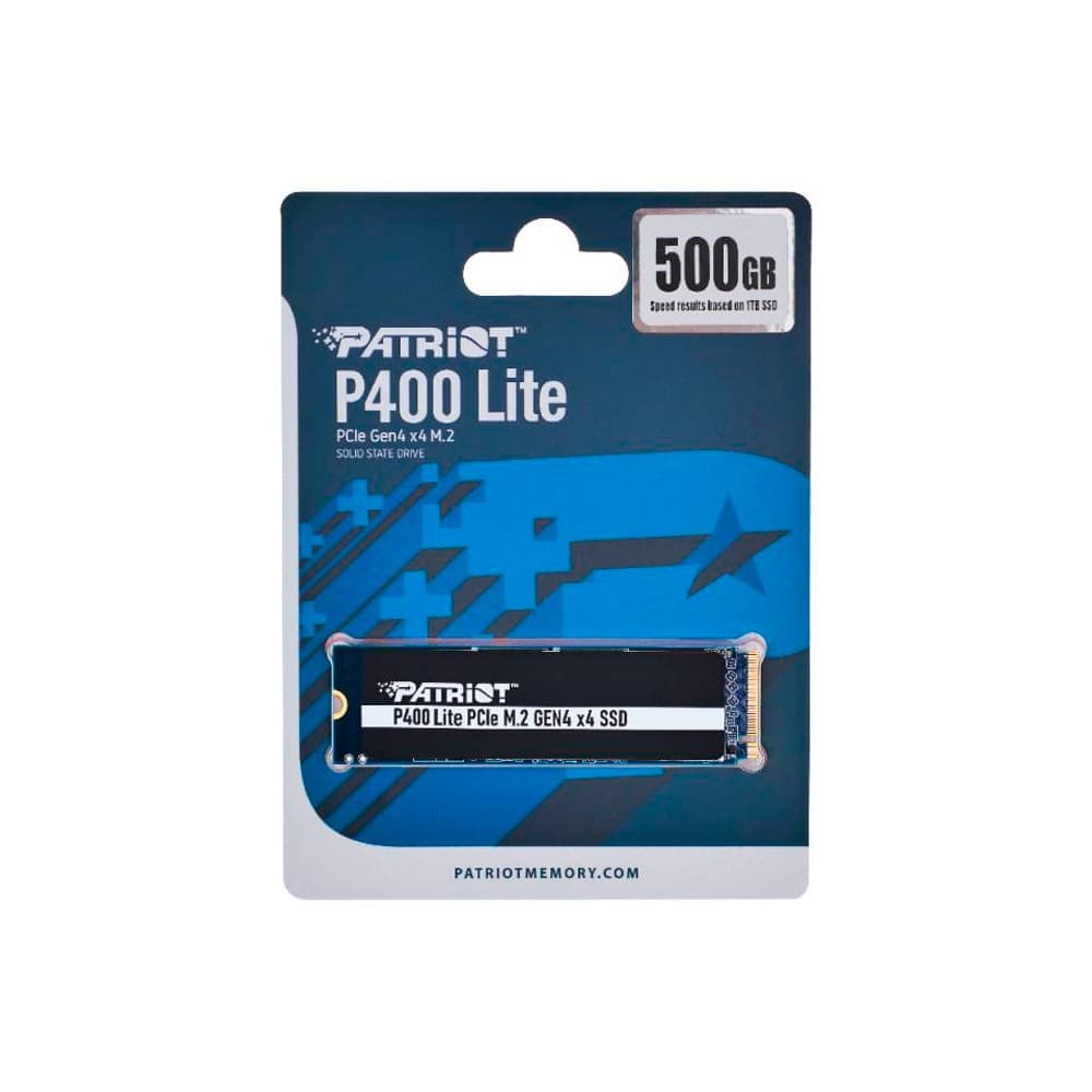 SSD Patriot P400 Lite 500GB M.2 PCIe Gen4 x4 NVMe P400LP500GM28H